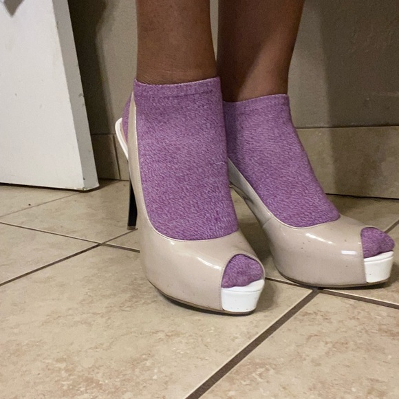 GUESS peep toe sling back - Picture 3 of 13